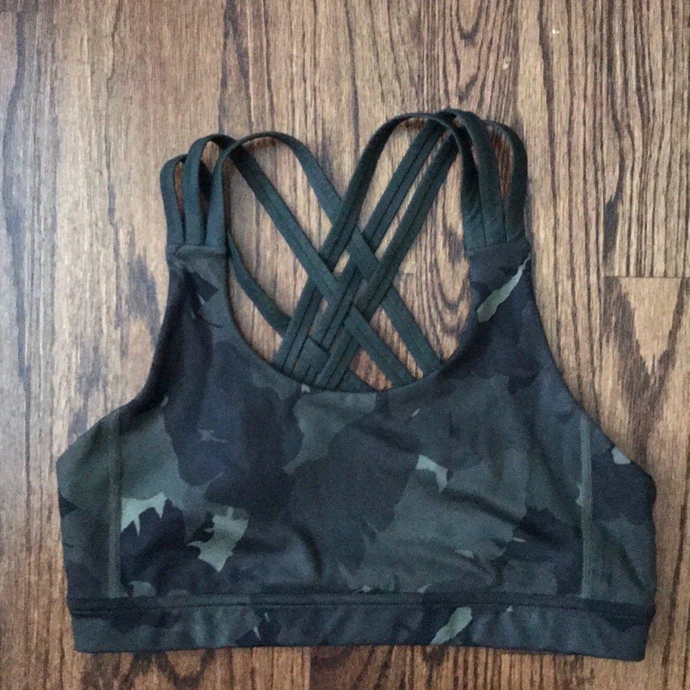 Camo Lululemon bra